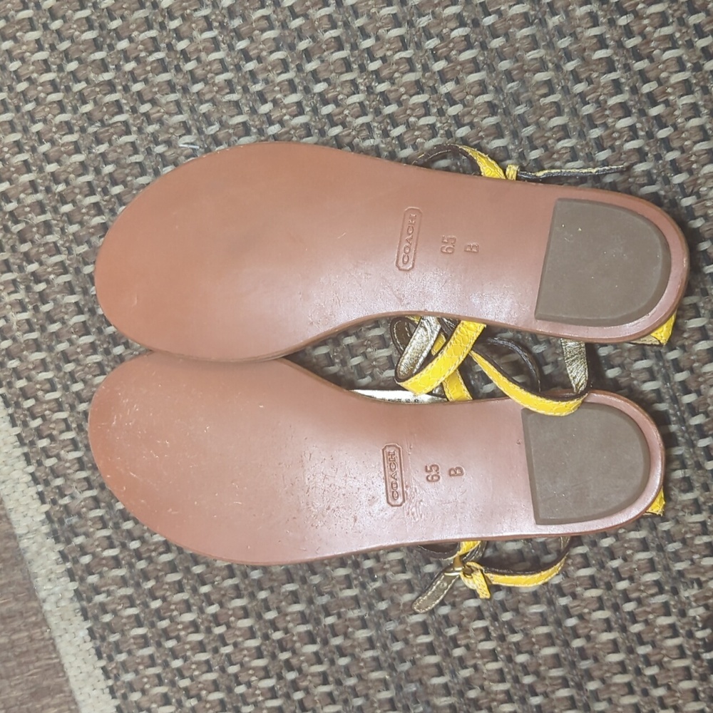 Coach sandals - Picture 2 of 4